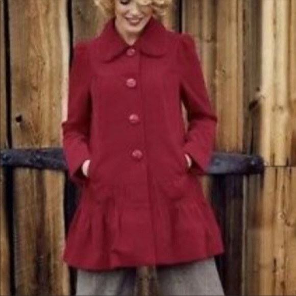 Anthropologie Jackets & Blazers - Elevenses Anthropology Corduroy Swing Coat 6